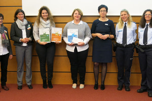 3 Sterne für die Donau-Bussen-Schule bei der Verleihung "Sterne für Schulen" beim Landratsamt Biberach