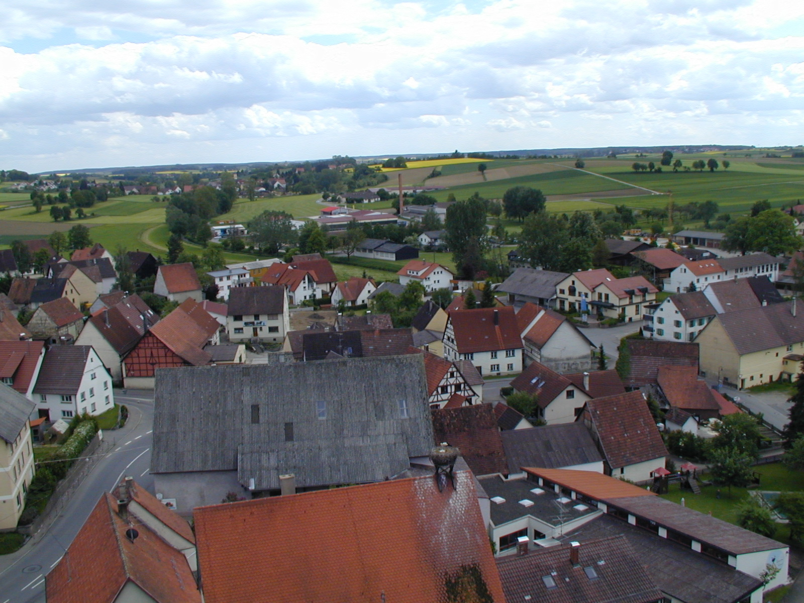 Blick vom Kirchturm Unlingen 