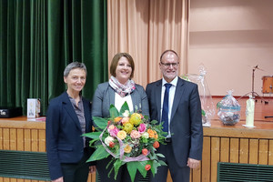 Andrea Häbe wird als neue Rektorin der Donau-Bussen-Schule eingesetzt