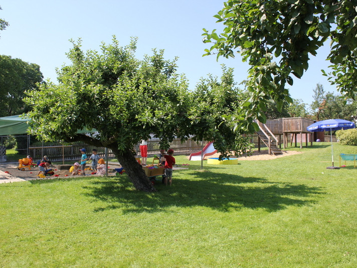 Außenspielbereich Kindergarten Uigendorf und Spielplatz 
